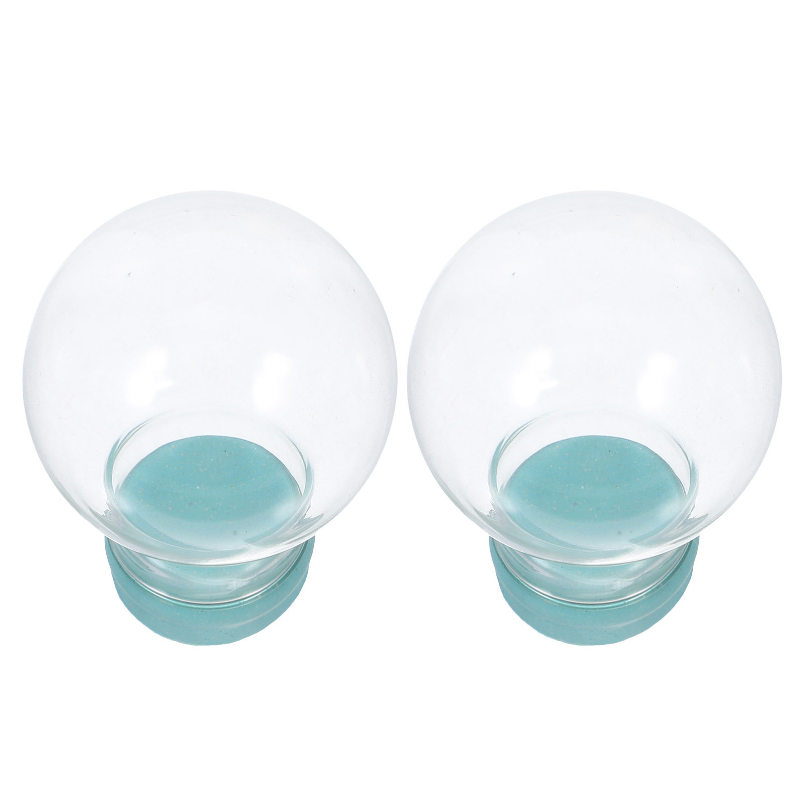 2Pcs 클리어 스노우 글로브 돔 유리 DIY 채울 수 - Plastic Dome Clear 리뷰 및 가격